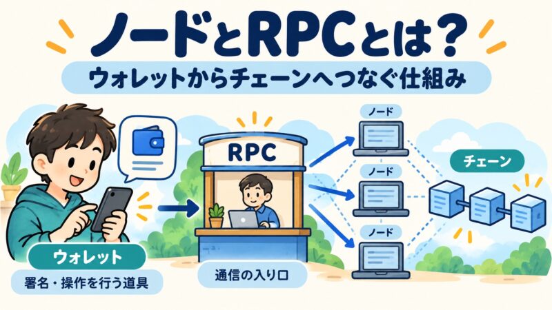ノードとRPCの通信の流れ