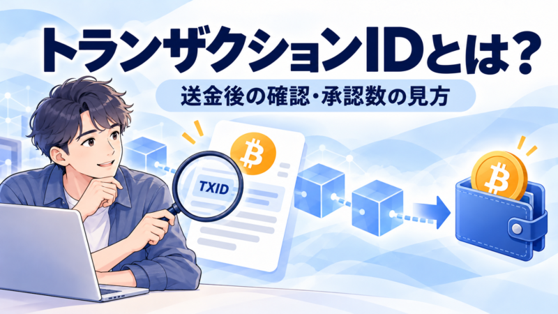 トランザクションIDによる送金後の確認と承認数の見方